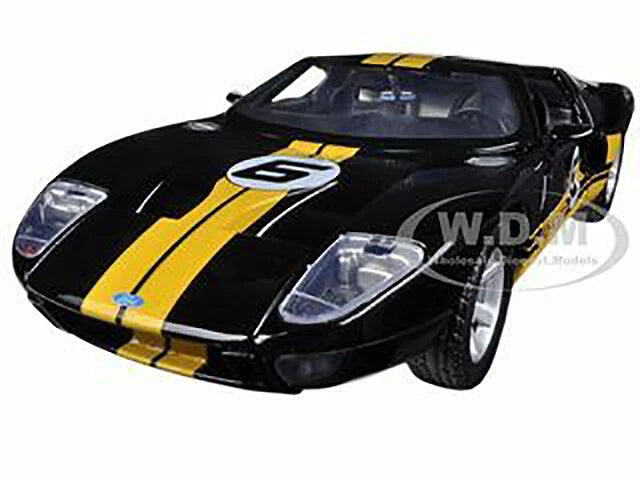 FORD GT CONCEPT #6 "GT RACING" BLACK 1/24 DIECAST MODEL CAR BY MOTORMAX 73775