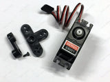 6Kg Torque Throttle Steering Servo With Servo Arms E6001 For 1/8 1/10 Rc Car Hsp