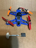 Used Hobbyist Assembled Drone (4) RCTimer 2204-2300Kv Working Motors./Body/Brain