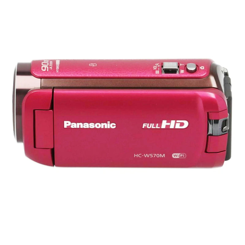 Panasonic HC-W570M Full HD Video Camera Red Good