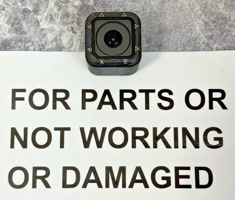 GoPro Hero Session 5 action camera front with lens, for parts or not working