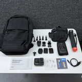 GoPro HERO9 Black 5K Action Camera Bundle Chesty Handler Mounts SD Battery Bag