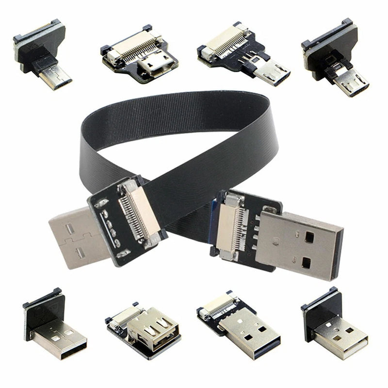Xiwai FPV USB C Micro USB USB 2.0 Adapter Cable for Multicopter Photography