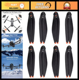 8Pcs Low Noise Propeller Blades for Mavic 4 Pro Drone - Quick Replacement Spare