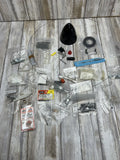 Assorted remote control helicopter plane repair parts lot with small hardware and plastic bags