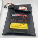 Patriot R/C LiPo Guard Safety Bag + Revolectrix 5000 70C 2S 7.4V Battery Bundle Battery