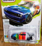 Auto World 2023 Dodge Challenger Hellcat Redeye 1/64 Die-cast Diorama Model Car