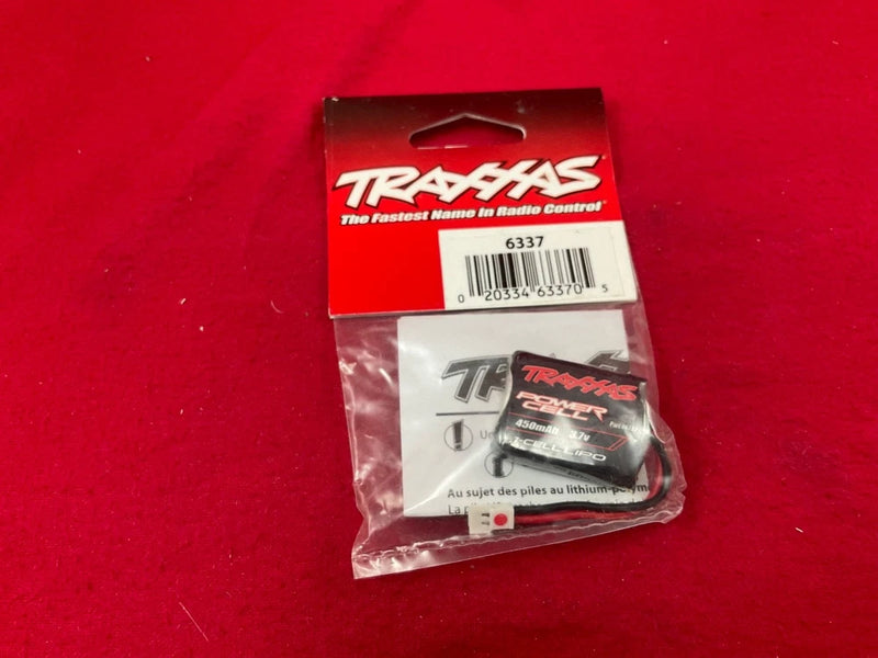 TRAXXAS 6337 DR-1   3.7 V  450mah  1 cell LiPo BATTERY new NOS RARE tra6337