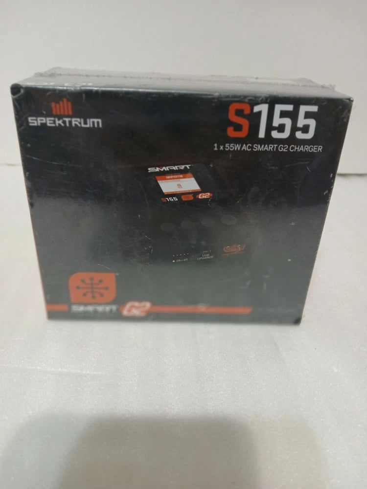 Spektrum SPMXC2050 S155 G2 1x55W AC Smart Charger ** New Factory Sealed Battery