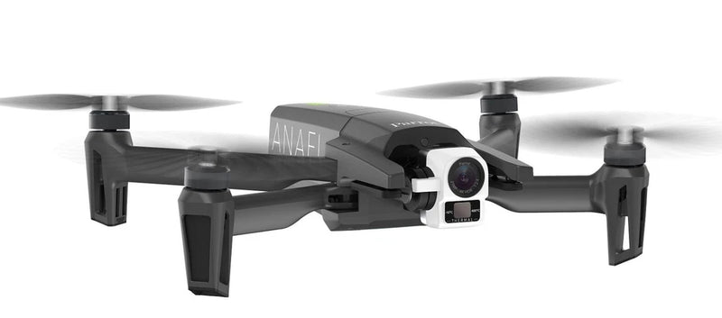 ANAFI Thermel drone with camera and four rotors