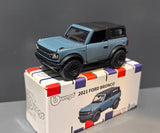 Bburago 1:64 2021 Ford Bronco Diecast Metal Model Car Vehicle New in Box