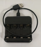 RAVPOWER Model RP-BC038 4-Battery Charger with Cable RCR123A Li-On Charger Battery