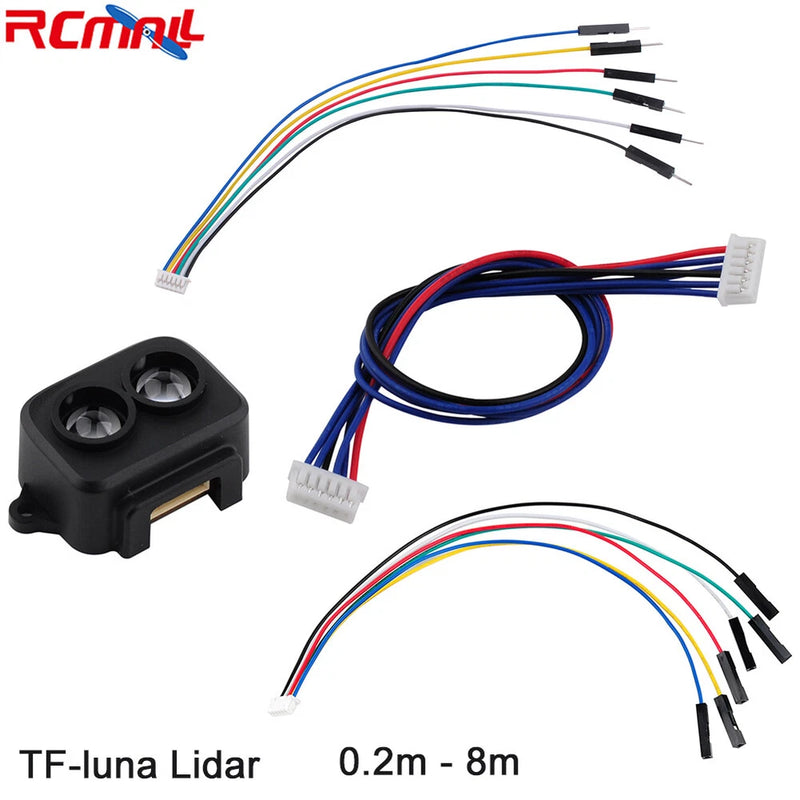 TF-luna Lidar Sensor 0.2m-8m Single-Point Distance Range Module UART I2C