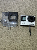 GoPro HERO4 Black Action Camera w/ Waterproof Housing ?C No Battery, TESTED