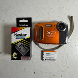 Fujifilm FinePix XP50 Orange 5x Optical Zoom 2.7" LCD Compact Digital Camera