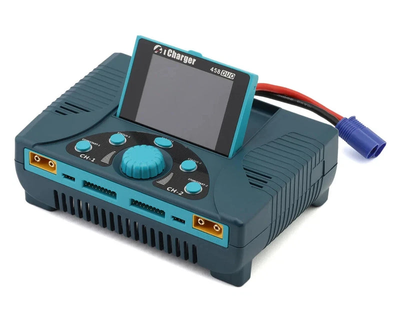 Junsi iCharger 458DUO Lilo/LiPo/Life/NiMH/NiCD DC Battery Charger (8S/70A/2200W) Battery