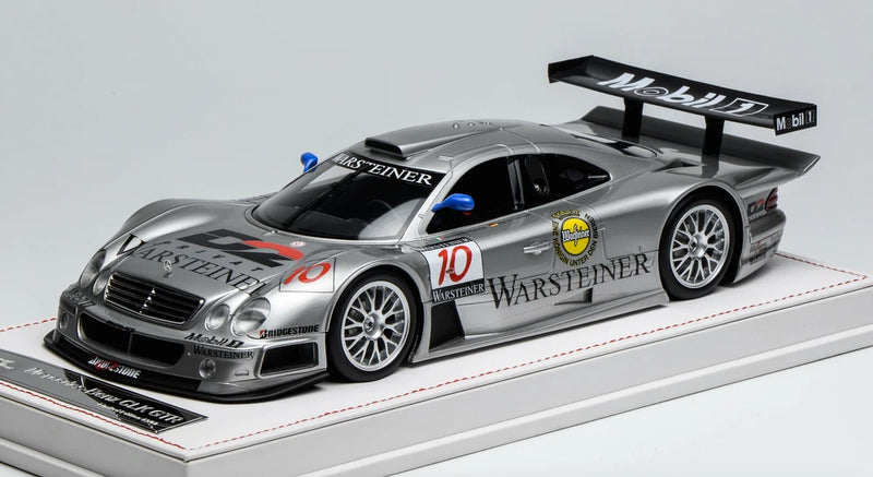 1/18 IVY Models Mercedes CLK GTR from 1997 FIA GT series car #10 leather  AB618