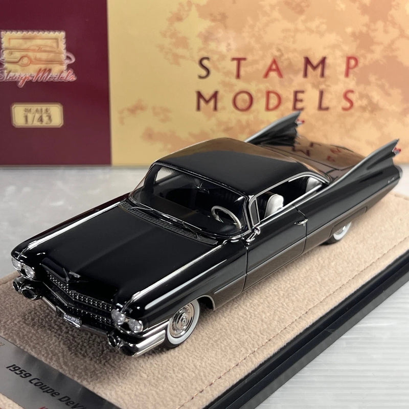 1/43 GLM Stamp 1959 Cadillac Coupe de ville Black STM59604 Ltd 51 pcs only