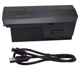 1 Pack 11.1v 3s 2500mah/27.75wh Lipo Rechargeable Battery And Usb Cable Replacem Battery