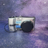 Panasonic Lumix DMC-TZ1 5MP Silver Tested 1GB Memory Card No Charger