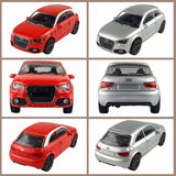Audi A1 Legendary Germany Car Model Diecast Toy Red Silver 1:43 Scale Rastar