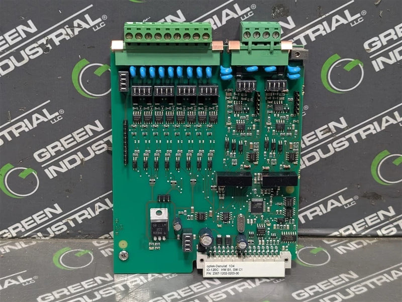 USED Optek IO-12BC Photometric Converter Input / Output Board 2367-1202-0203-00