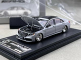 AL RM 1:64 Silver S63 W222 V12 VIP Luxury Sedan Sport Model Diecast Collect Car