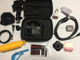 GoPro HD Hero5 Black Camera W/Head Strap-Suction Cup-HDMI Cable-Dive+Carry Case