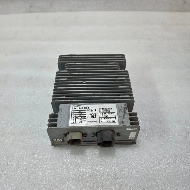 CATERPILLAR 443-6362 POWER CONVERTER | 24V TO 12V DC CONVERTER MODULE