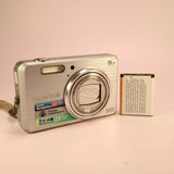 Fujifilm Digital Camera FinePix J210 10.0MP Silver Tested