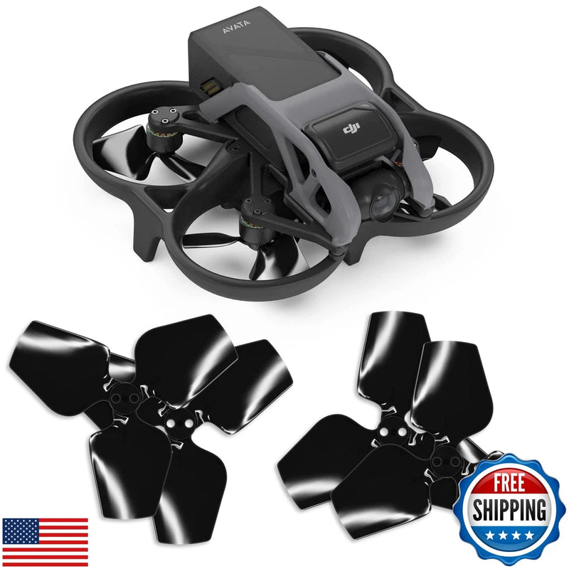 Master Airscrew 3-Blade Upgrade Propellers for DJI Avata - Black, 4 pcs