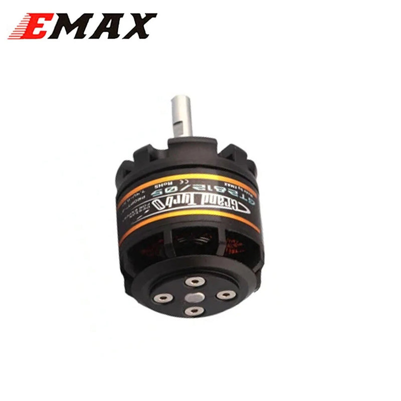 EMAX brushless RC motor with 5mm metal shaft, black housing