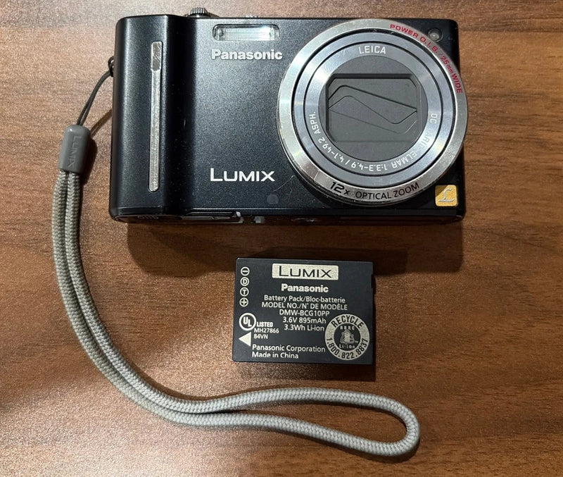 Panasonic LUMIX ZS5 Digital Camera -UNTESTED- W/ Battery
