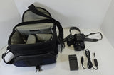 Panasonic Lumix DMC-FZ20 5MP Digital Camera Black With Charger And Bag