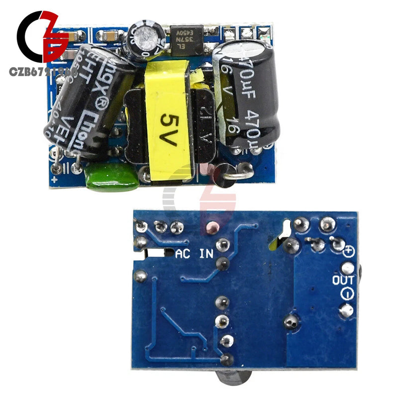 2/5/10PCS AC-DC Power Supply Buck Converter Step Down Module Chip 5V 700mA 3.5W