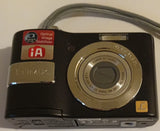 Panasonic Lumix DMC-LS85 8.1 MP Black Digital Camera Working Read Description