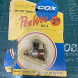 Cox Thimble Drone Peewee .020 Model Airplane Motor in Original Blister Pack