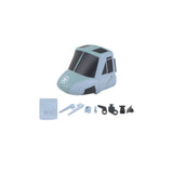 Goosky E2 canopy cover with mounting brackets and accessories, light gray