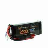 Power Hobby - 3S 11.1V 2200MAH 75C Lipo Battery, w/ Deans Plug Battery