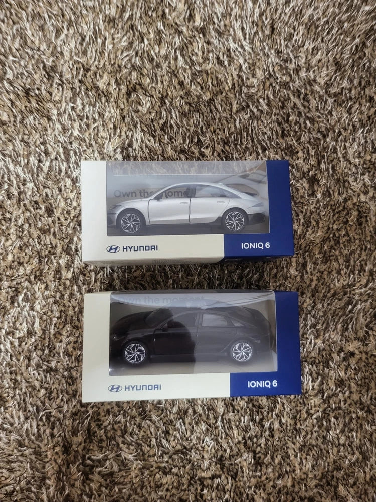 Hyundai * IONIQ 6 * 1:38 Miniature Mini Diecast model Display Car Toy