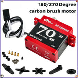 70KG brushless all-metal digital servo carbon brush motor 4.8-8.4V For RC Car