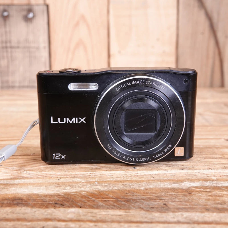 Panasonic LUMIX DMC-SZ8 16.0MP Digital Camera - Black - Sensor Damage