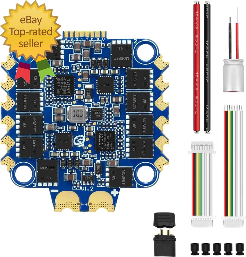 65A 4In1 ESC 2-6S Electric Speed Controller 30.5X30.5Mm for FPV Racing Drones