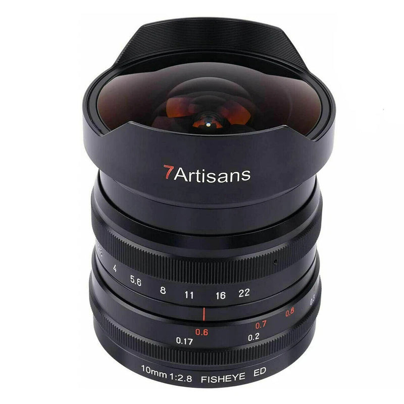 7artisans 10mm F2.8 Full Frame Manual Focus Wide Angle Fisheye Lens for RF/Z/E/L