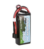 Gens Ace 11.4V 3600mAh 3S 60C Adventure Lipo RC Car Crawler Truck Battery : XT60