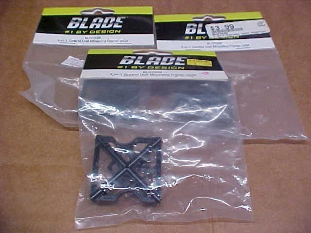 BLADE BLH7539 (3 PKGS) = 4-IN-1 CONTROL UNIT MOUNTING FRAME: mQX (NEW)