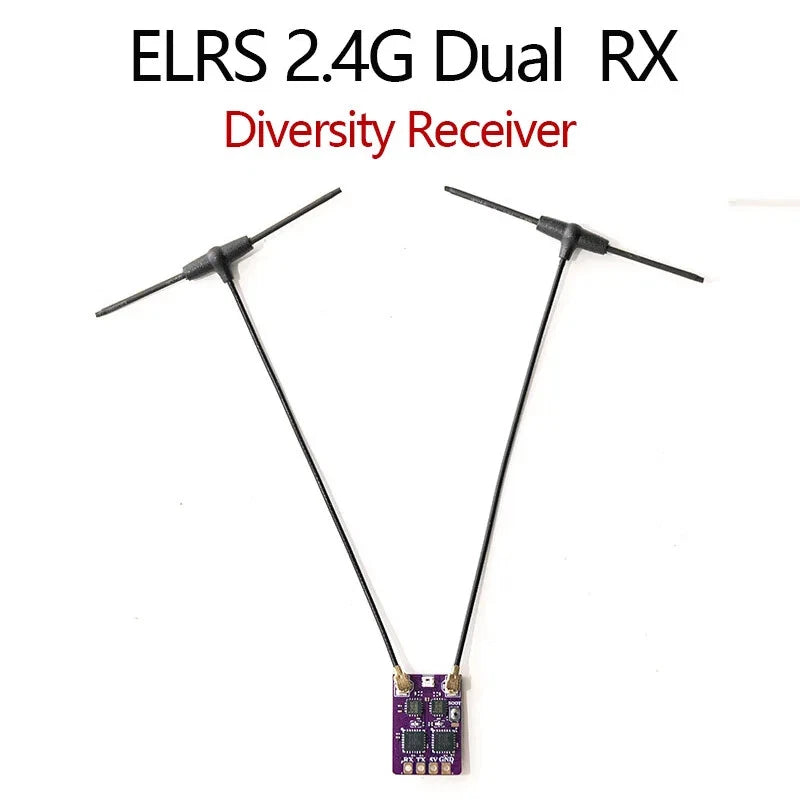 2.4G Diversity Receiver Dual Antenna RX Built-in for RC Racing Drone Accessories