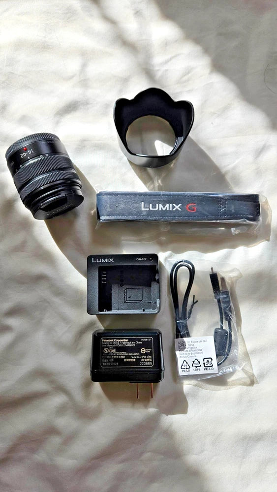 Panasonic Lumix 14-42mm Lens Bundle for DMC-G7 w/ Charger, Accessories NO CAMERA