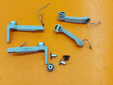 DJI Mini 2 SE drone arm shell motor and hinge parts set, light blue