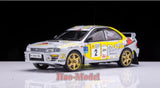 Sunstar 1:18 Subaru Leopard WRC Rally Car Model 1999 Alloy Diecast Hobby Gifts